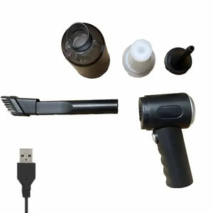 Mini Wireless Vacuum Cleaner – Compact. Cordless. Powerful. black