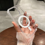 Magnetic Transparent Wireless Charge Case