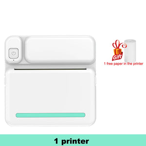 Print Your Memories Anywhere – No Ink Needed! Blue + Paper